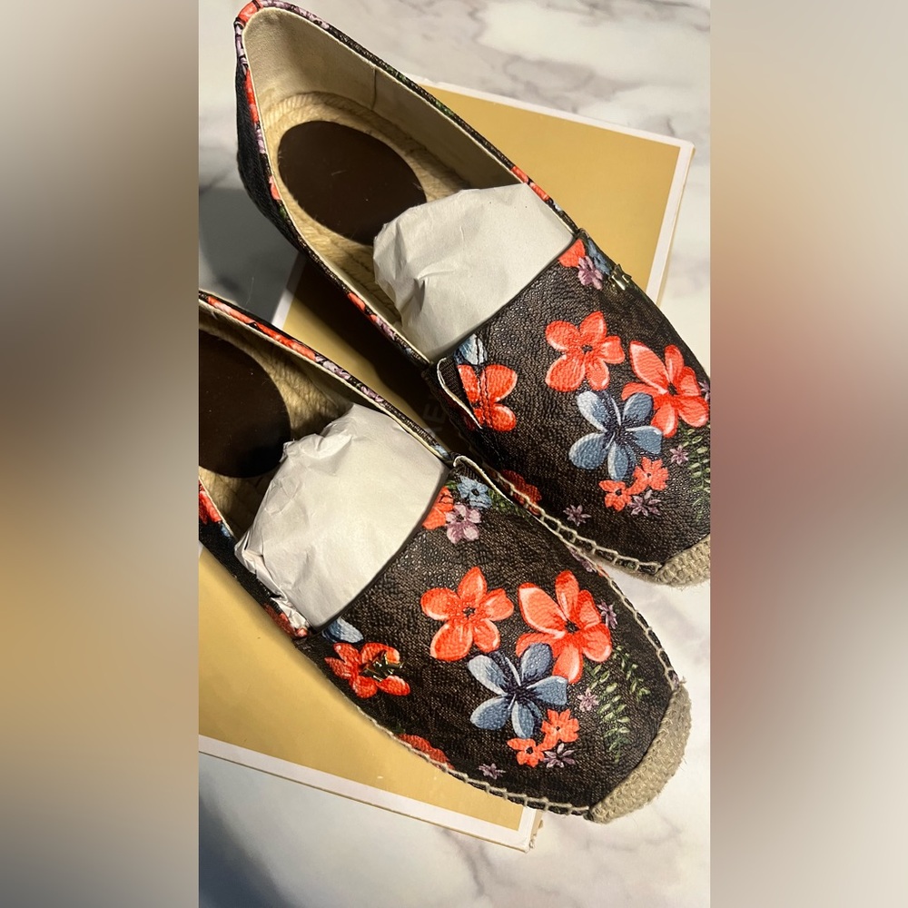 Michael Kors Floral Espadrille Slip-On